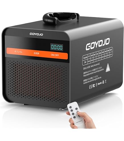 【美品・2回のみ使用】業務用 オゾン脱臭機 AZ291 オゾン発生器 Amazon | 【普及型】 オゾン発生量5000mg 業務用オゾン脱臭器 オゾン